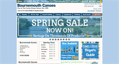 Desktop Screenshot of bournemouthcanoes.co.uk